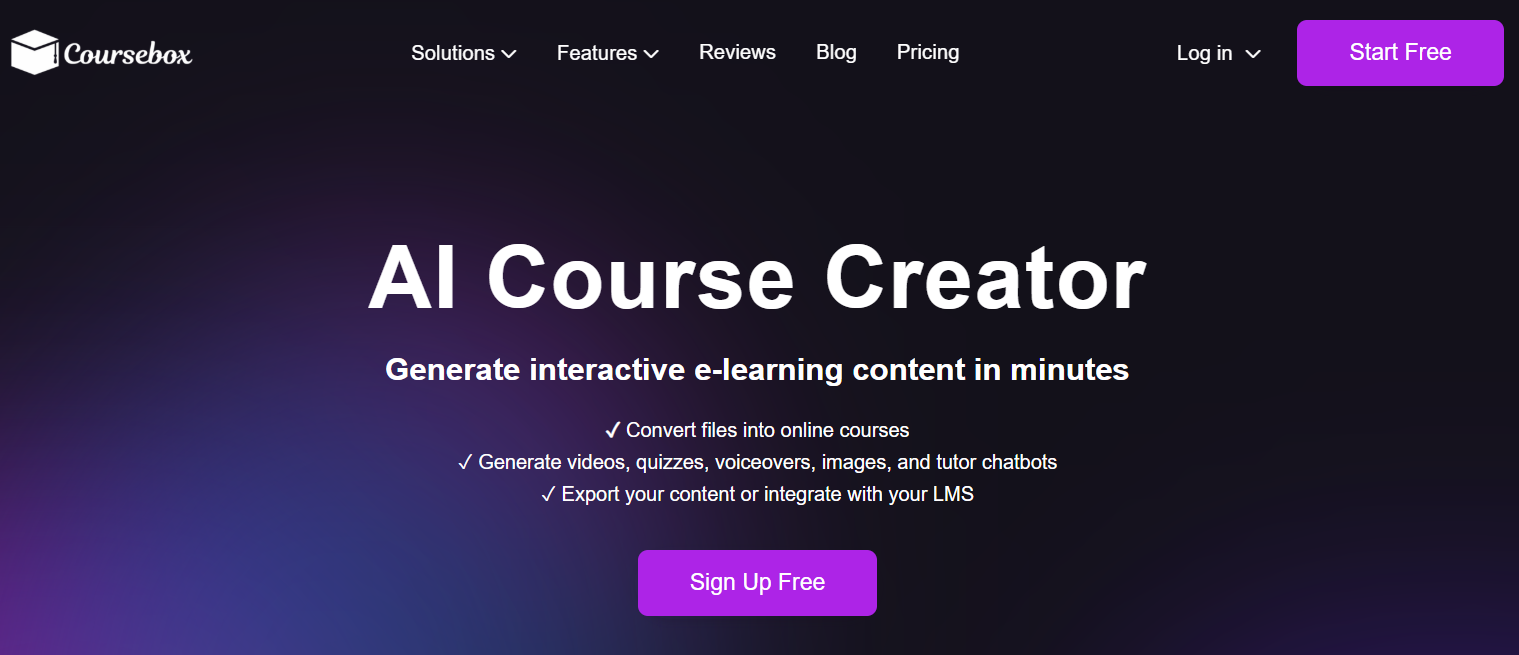 AI course creator