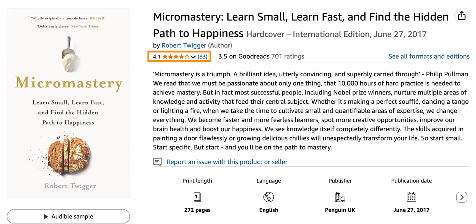 Micromastery by Robert Twigger