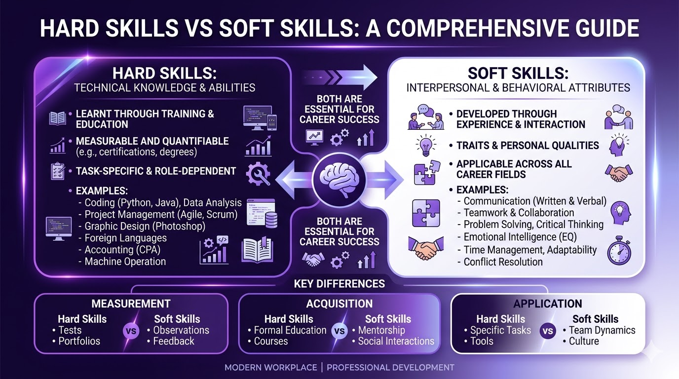 Hard Skills vs Soft Skills