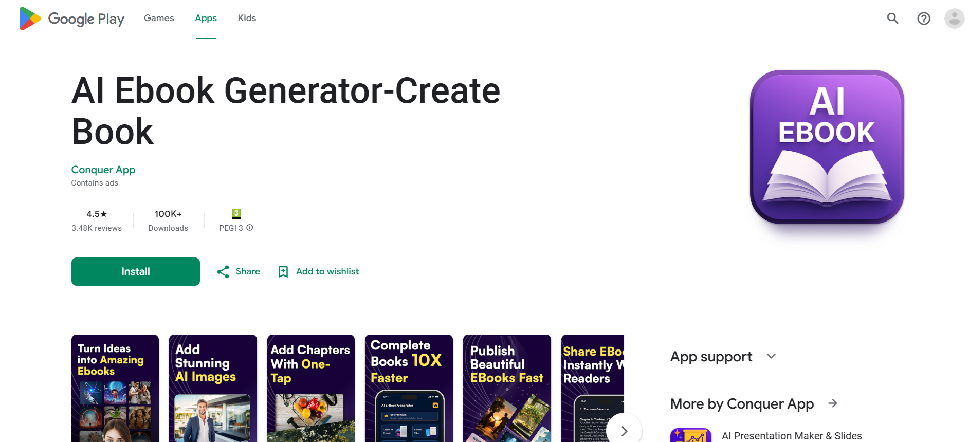 AI Ebook Generator-Create Book