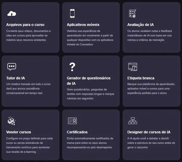 about coursebox portuuese