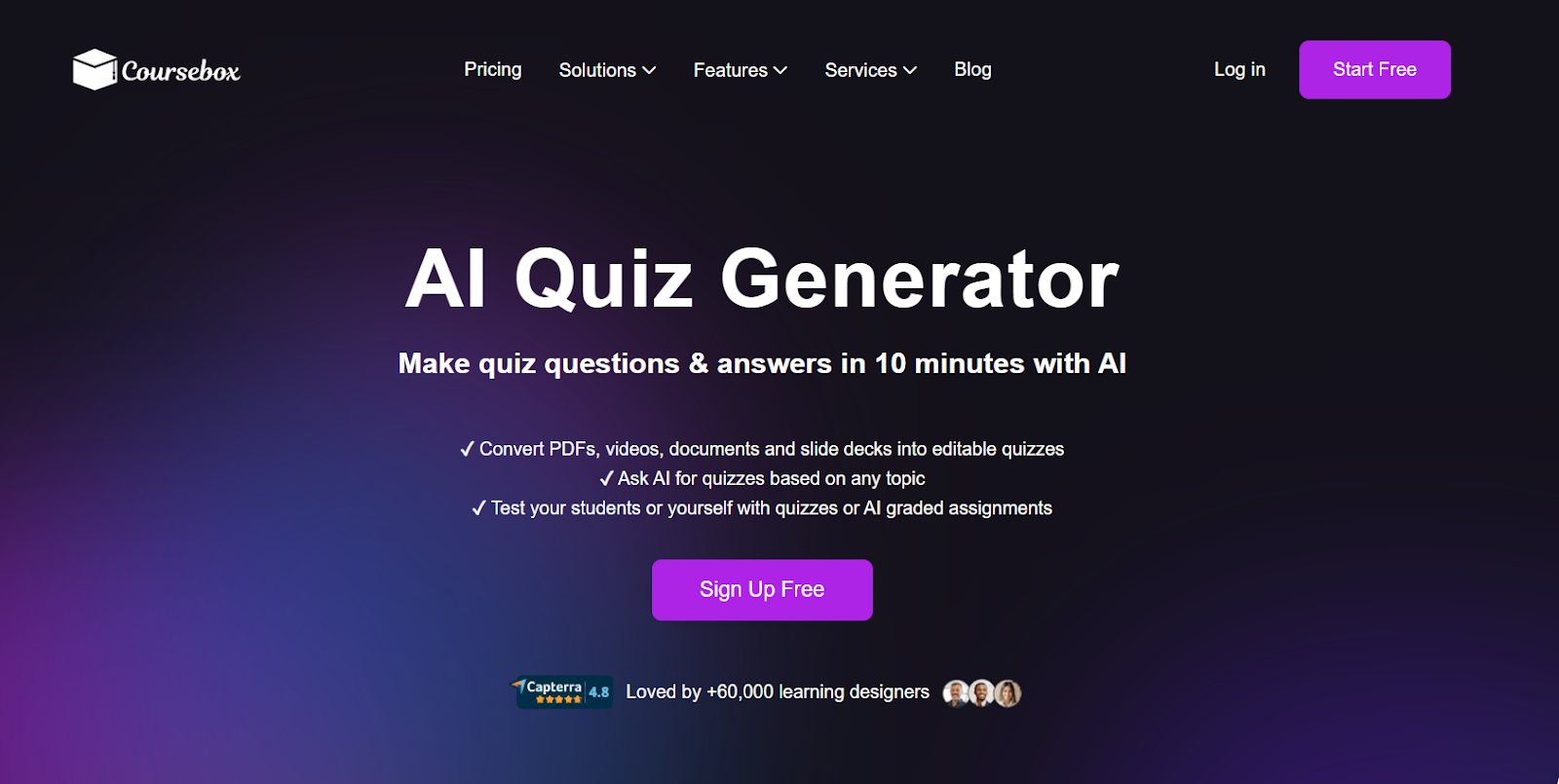 ai quiz generator for instructional design