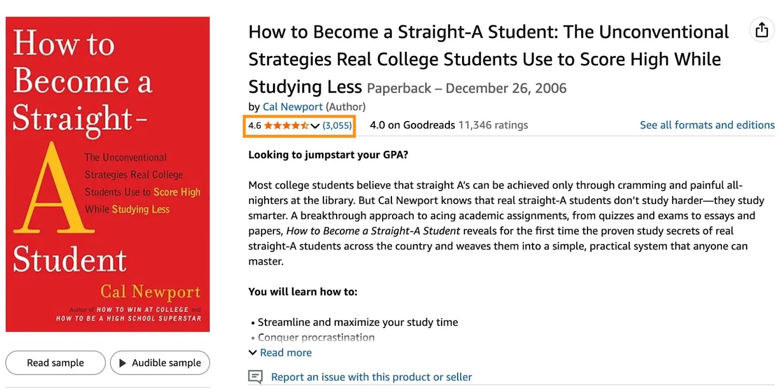 How to Become a Straight-A Student by Cal Newport