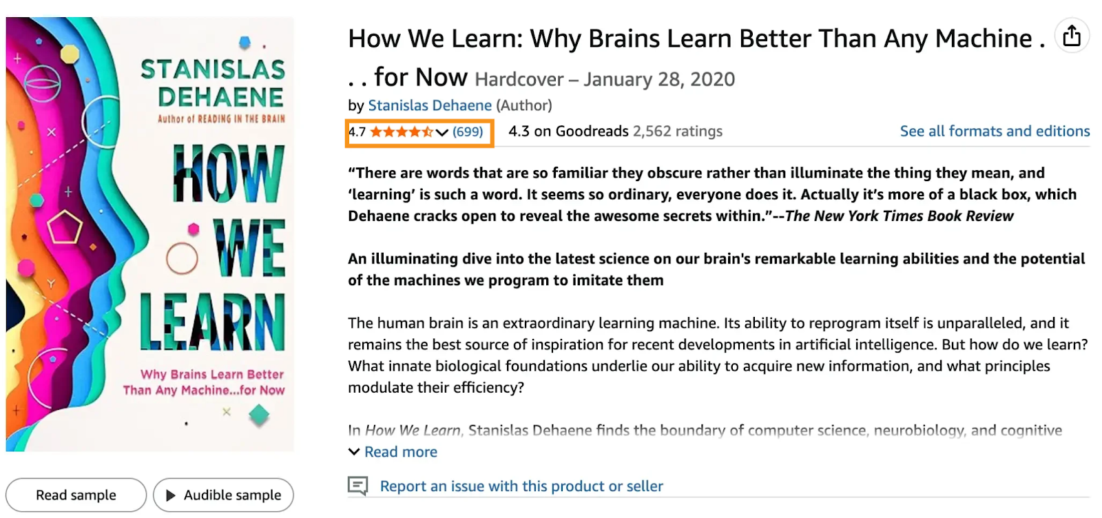 How We Learn by Stanislas Dehaene