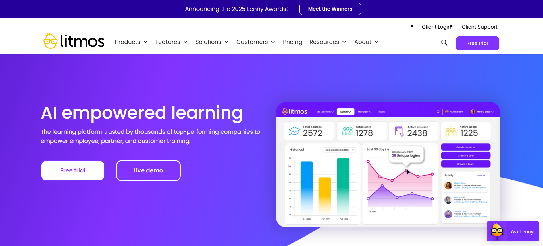 Litmos AI empowered learning