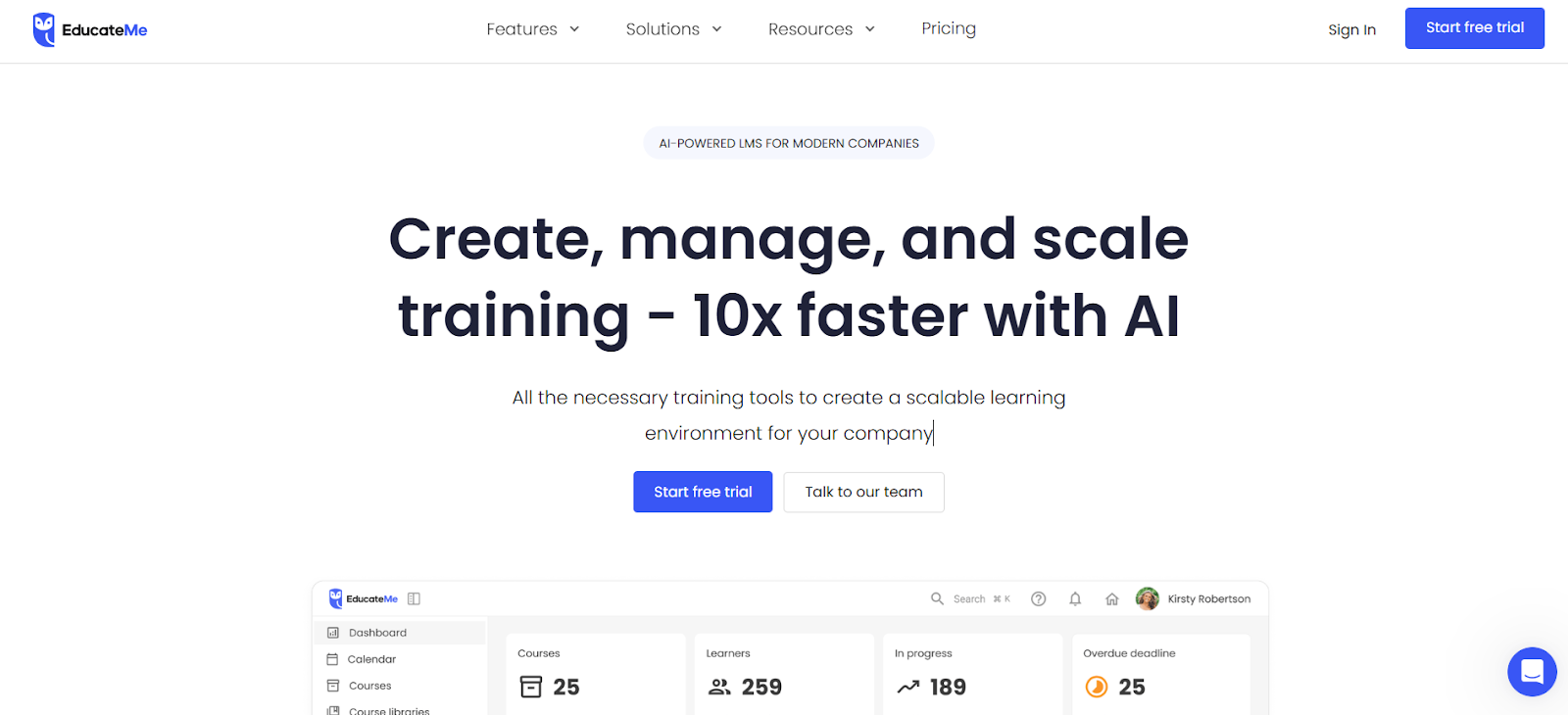 EducateMe delivers the kind of flexibility that Absorb LMS often lacks