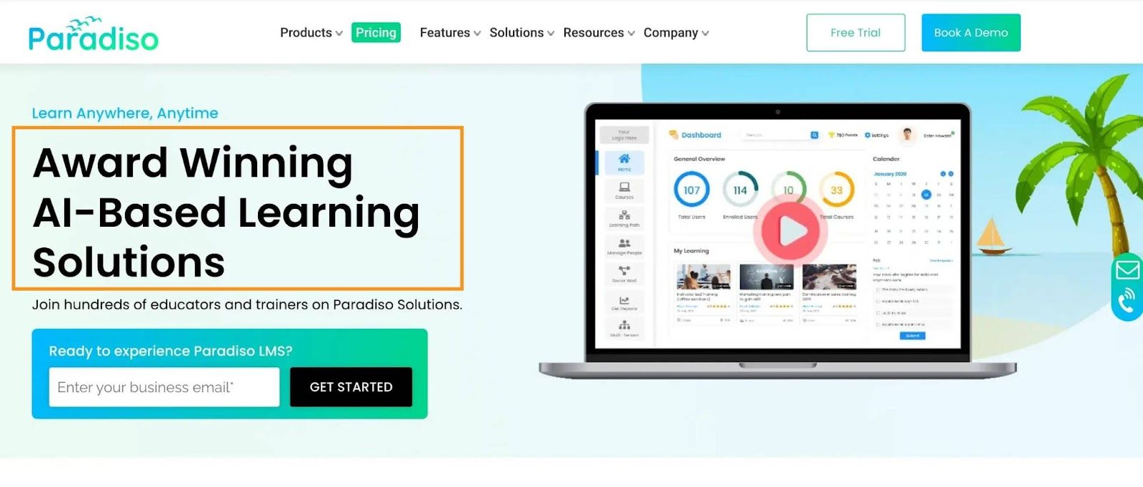 paradiso lms