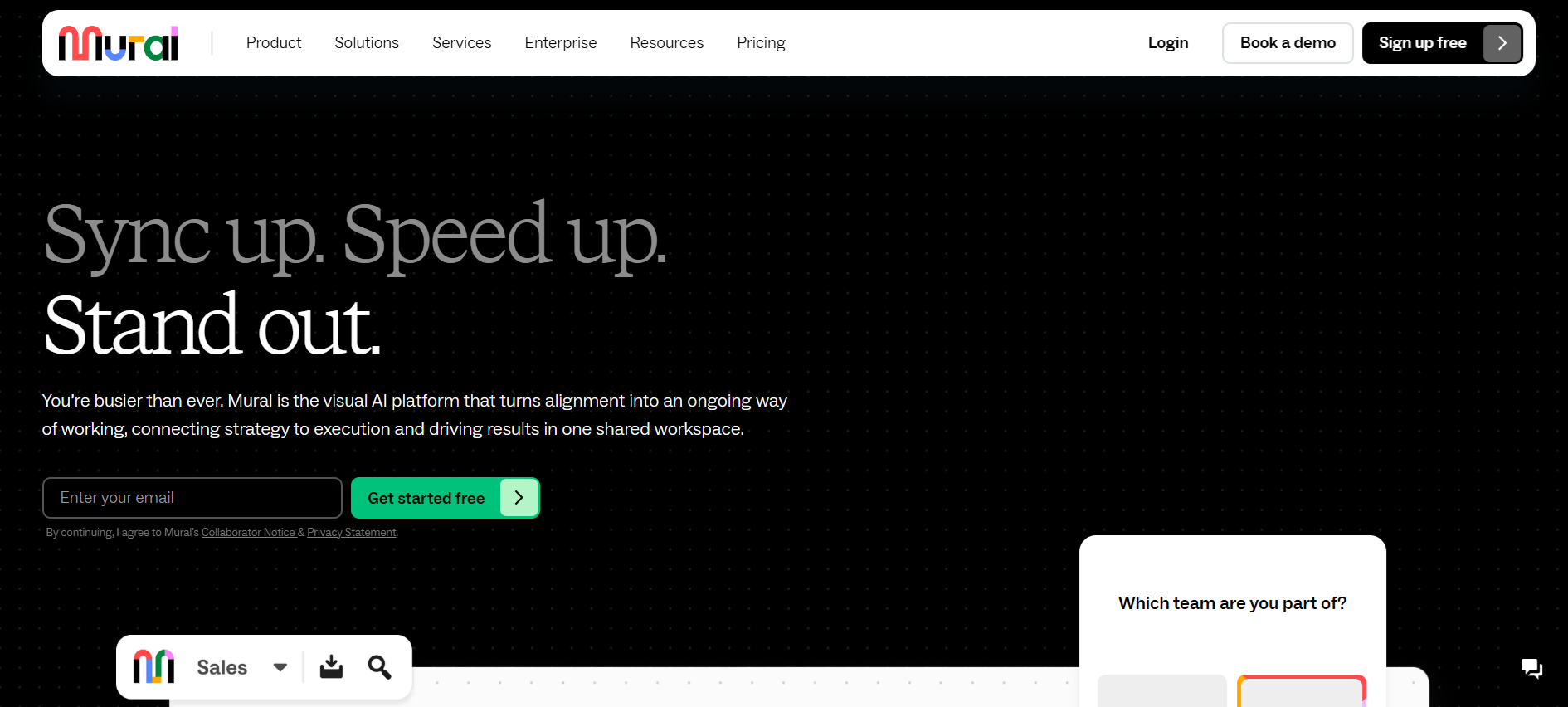 Mural homepage
