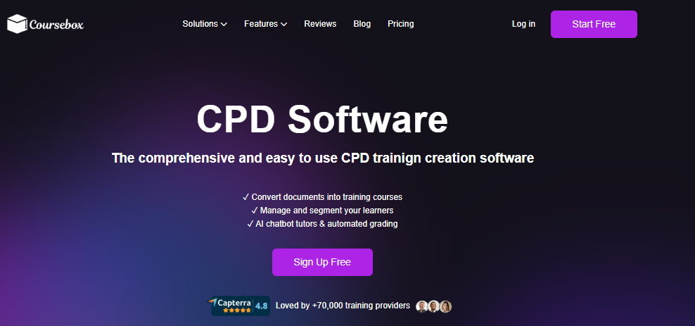 CPD Tracking Software
