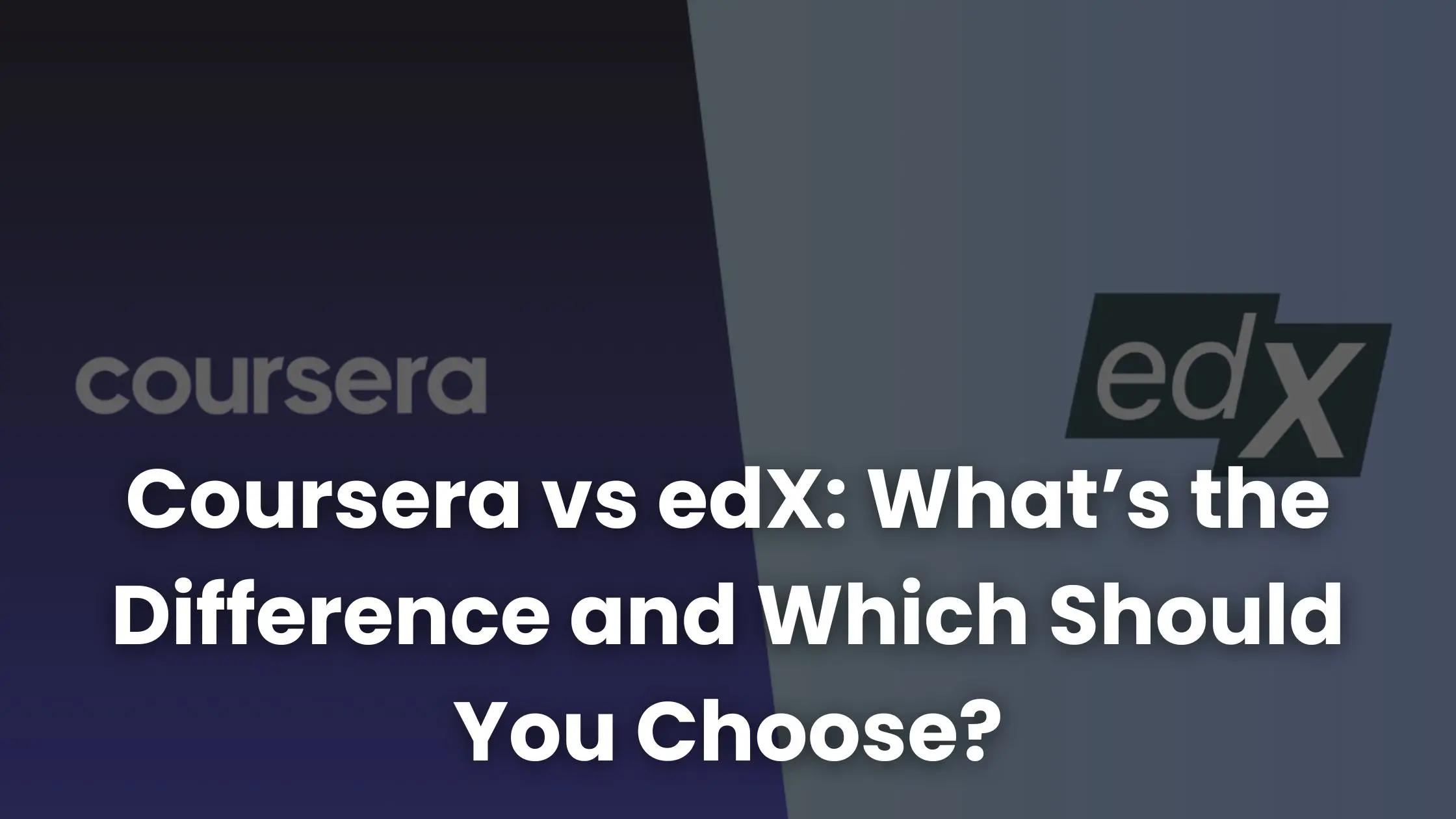 Coursera ou edX: qual a diferença e qual você deve escolher? | Coursebox AI