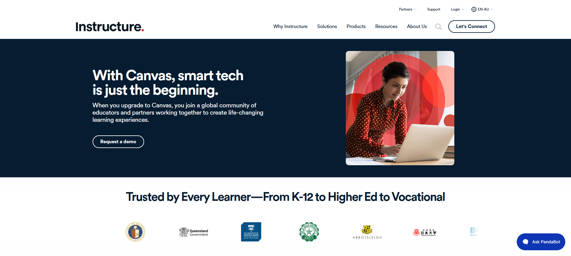 canvas instructure homepage