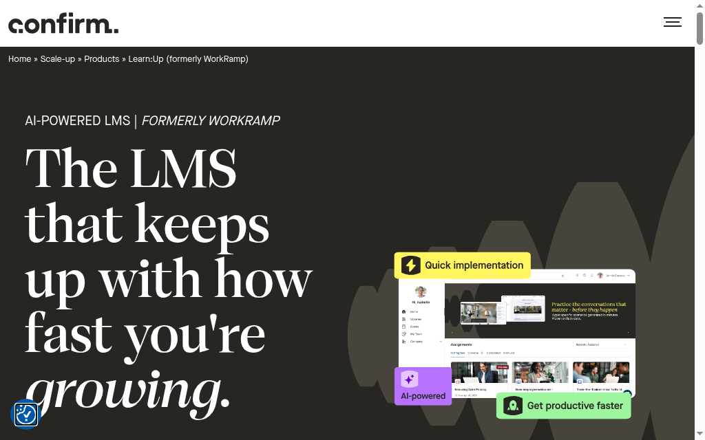 WorkRamp homepage