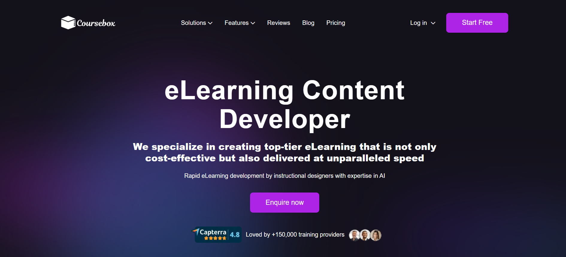 Elearning content developer