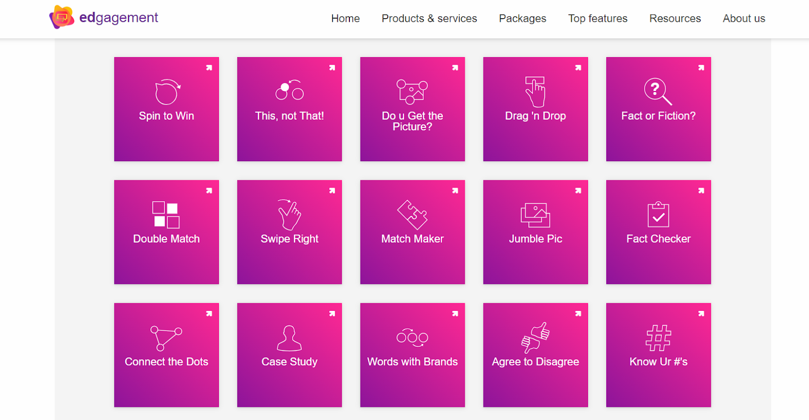 Edgagement Gamified Platform for Microlearning