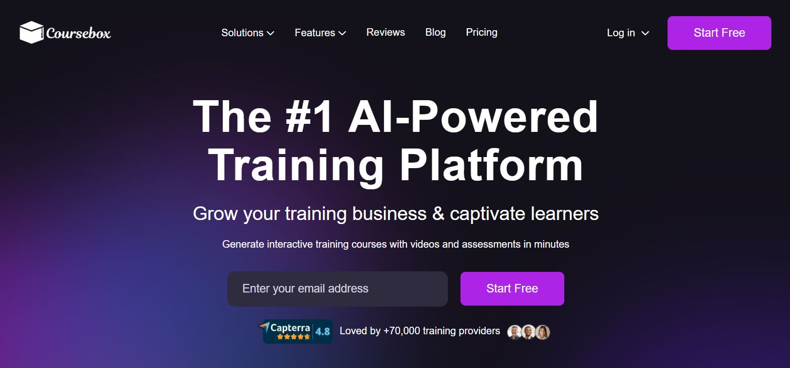 Coursebox; an AI powered accessible learning system