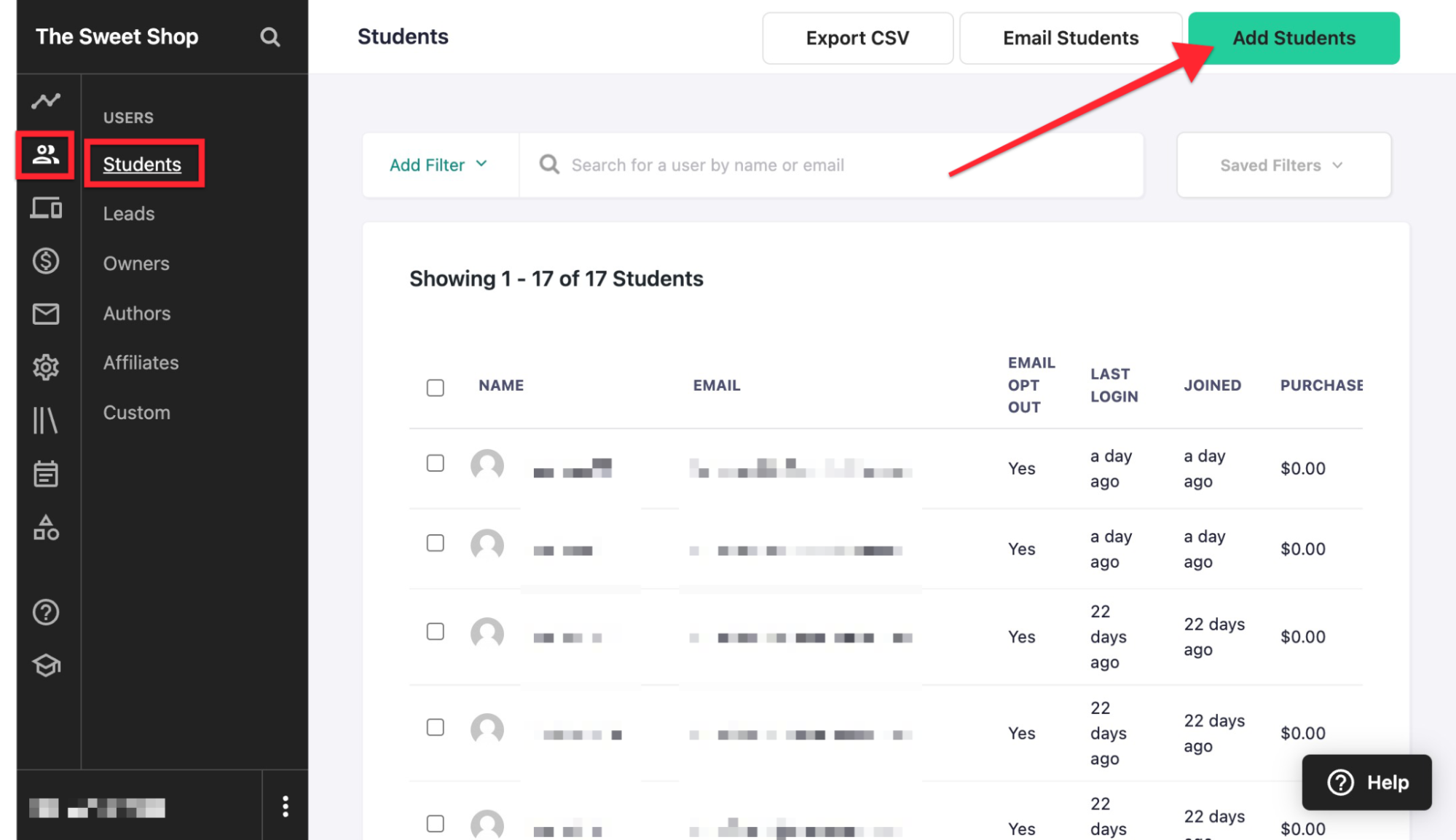Teachable audience ownership