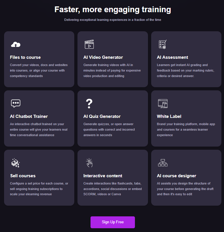 Faster And Engaging Training