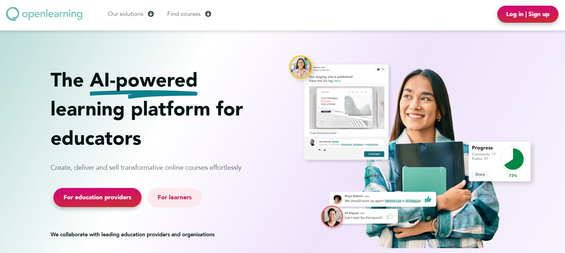 The AI-powered learning platform for educators
