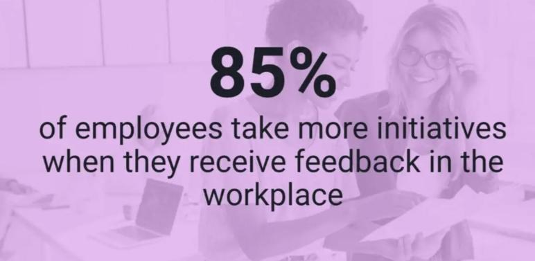 Feedback matters for the majority of employees
