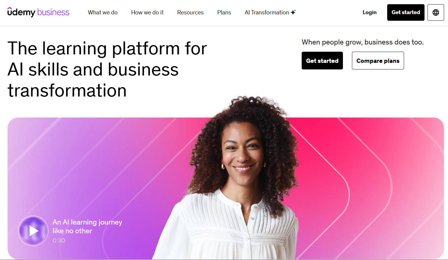 Udemy Business: Broad Course Library for Self-Directed Learning