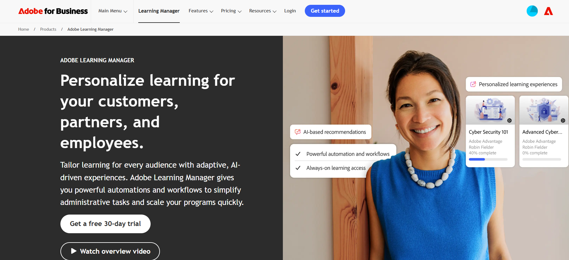 Adobe Learning Manager