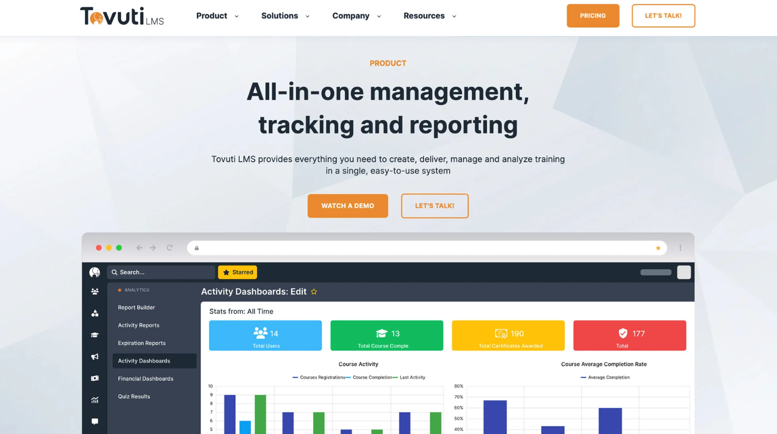 Tovuti LMS (Best Interactive LMS)