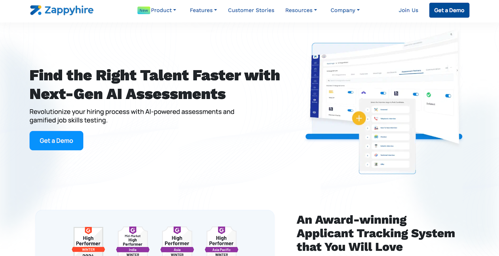 Zappyhire talent assessment tool