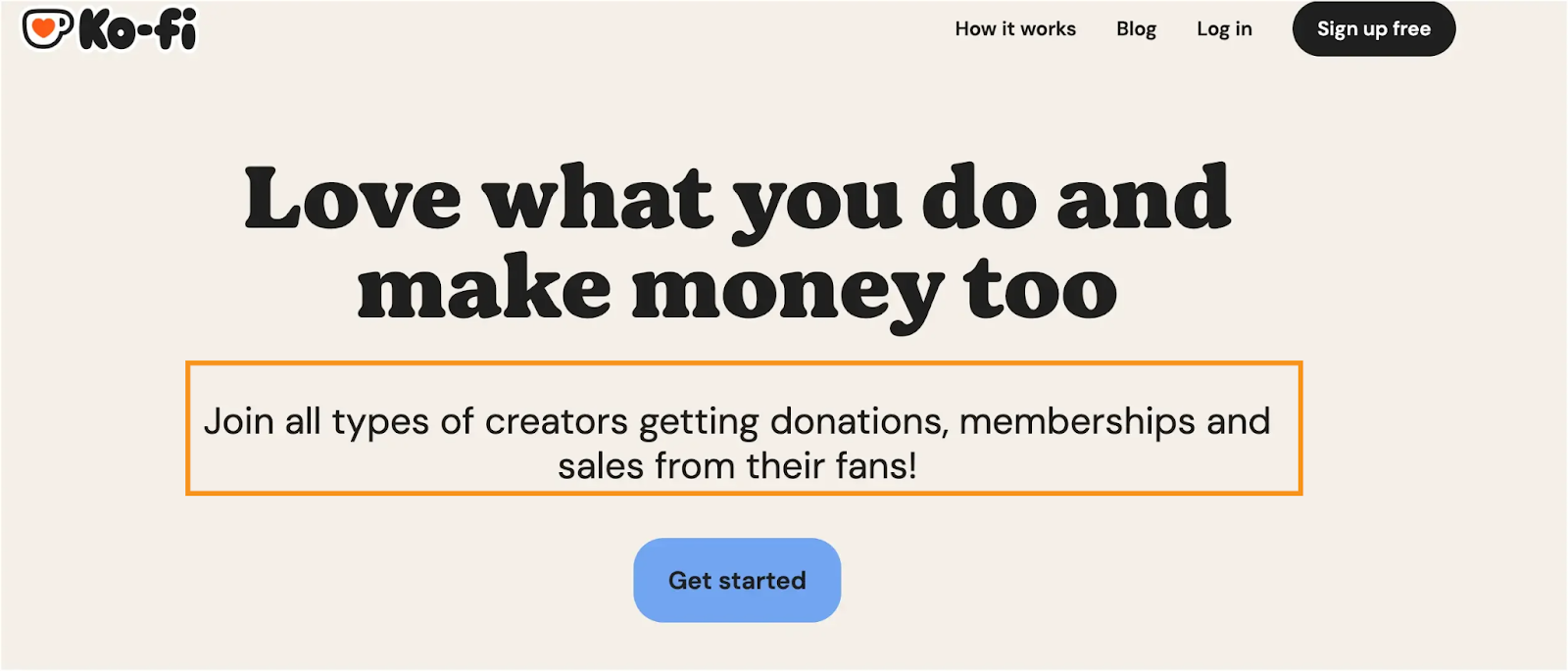 Love what you do and make money too
