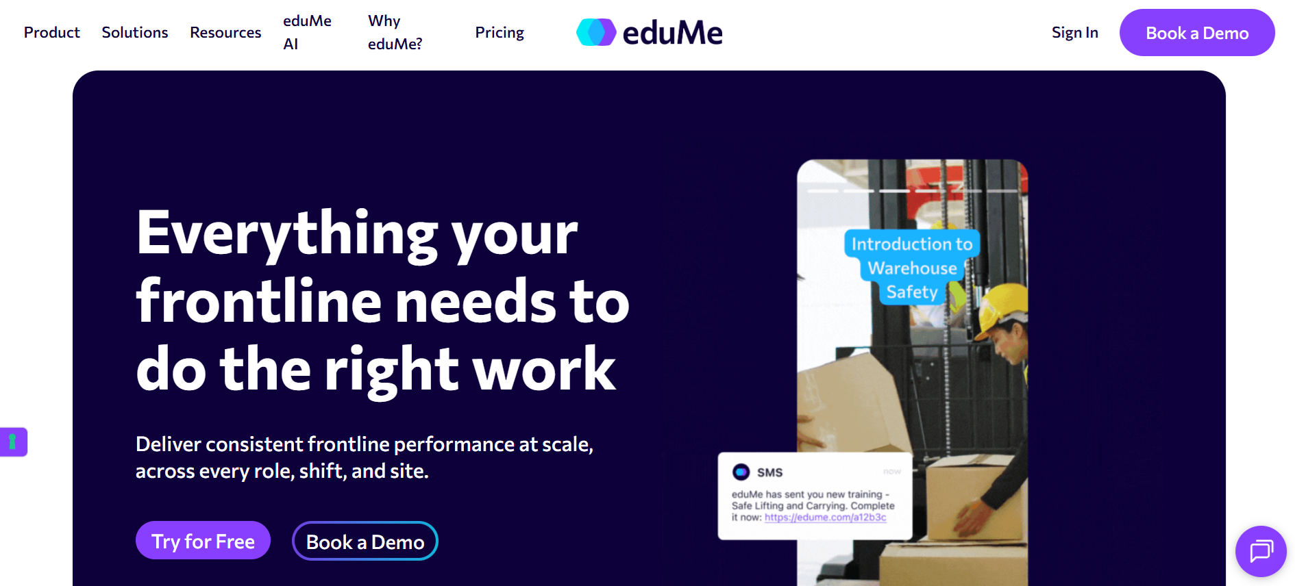 eduMe home page