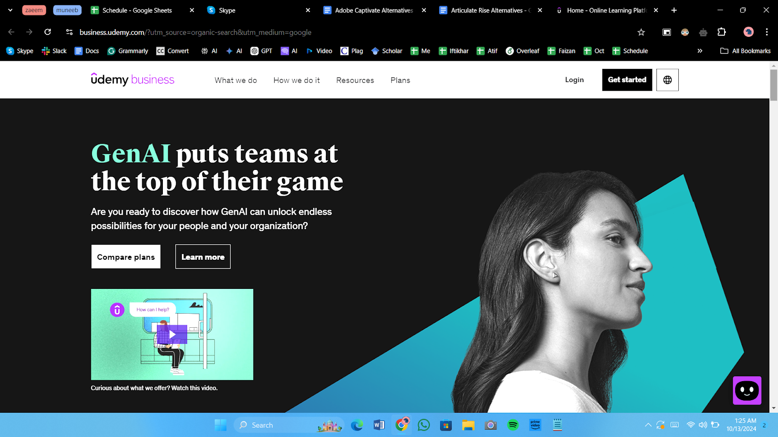 udemy vs articulate rise