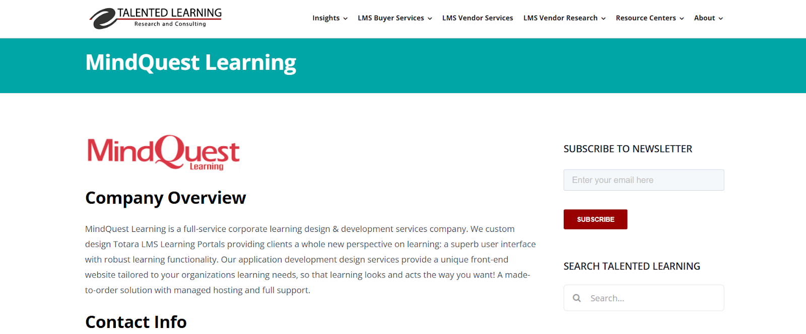 MindQuest Learning (Best Customizable LMS for Specialized Training)