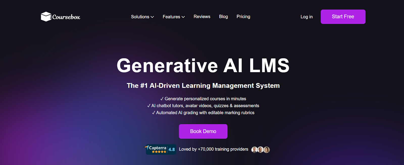 Coursebox AI (Best Cloud-Based LMS Overall)
