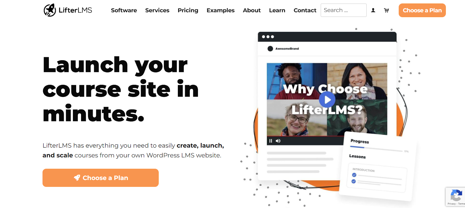 Launch your course site in minutes
