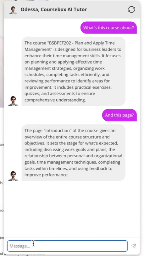 Coursebox AI Tutor