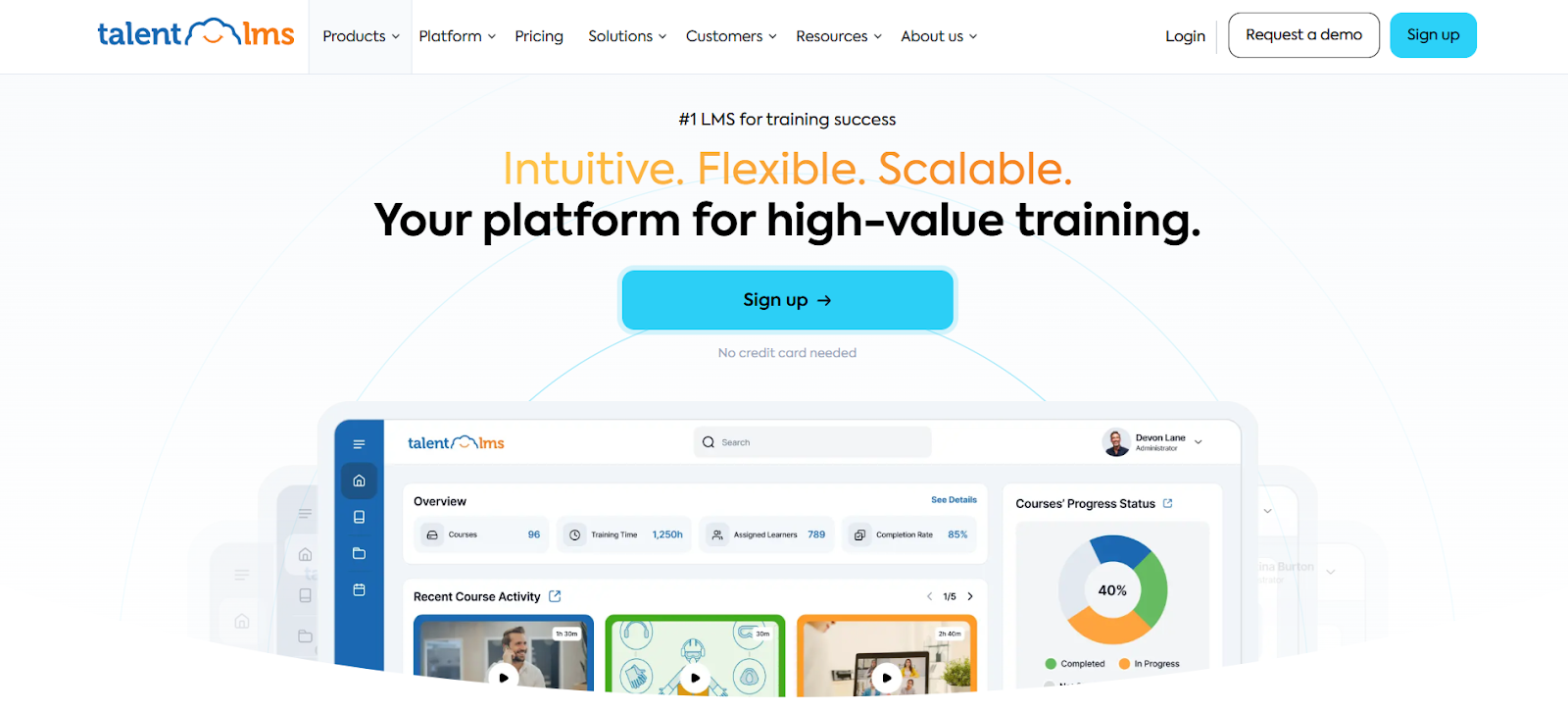 TalentLMS Your Platform For High-Value Training
