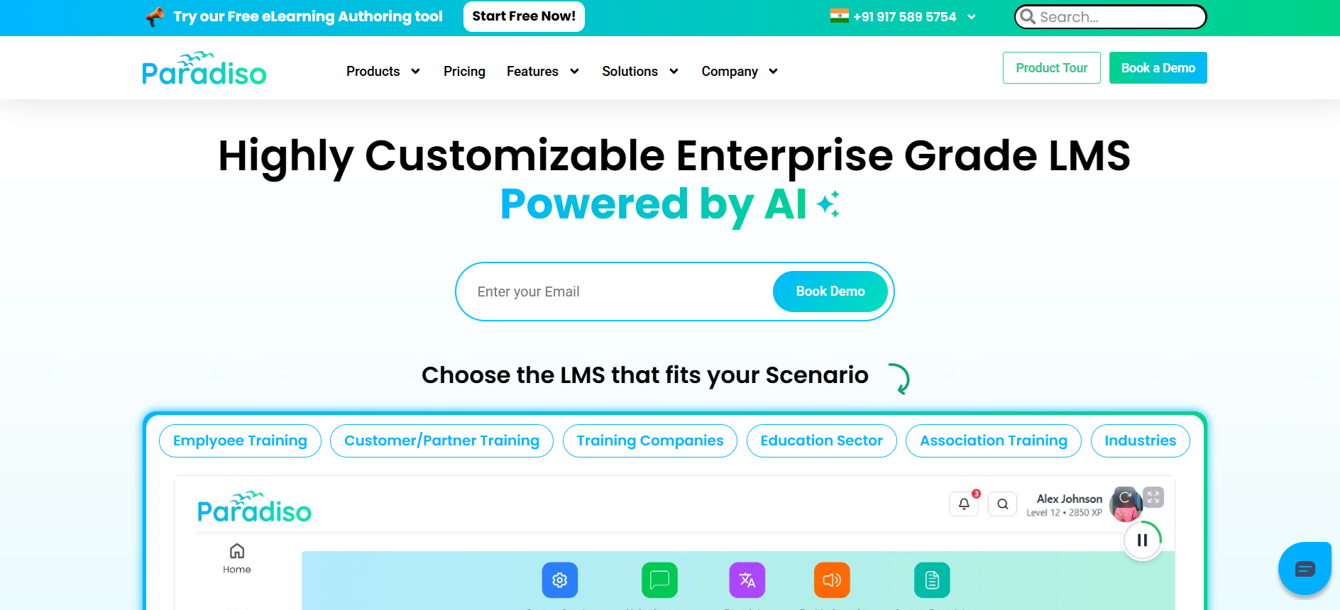 Paradiso LMS fits nonprofit organization