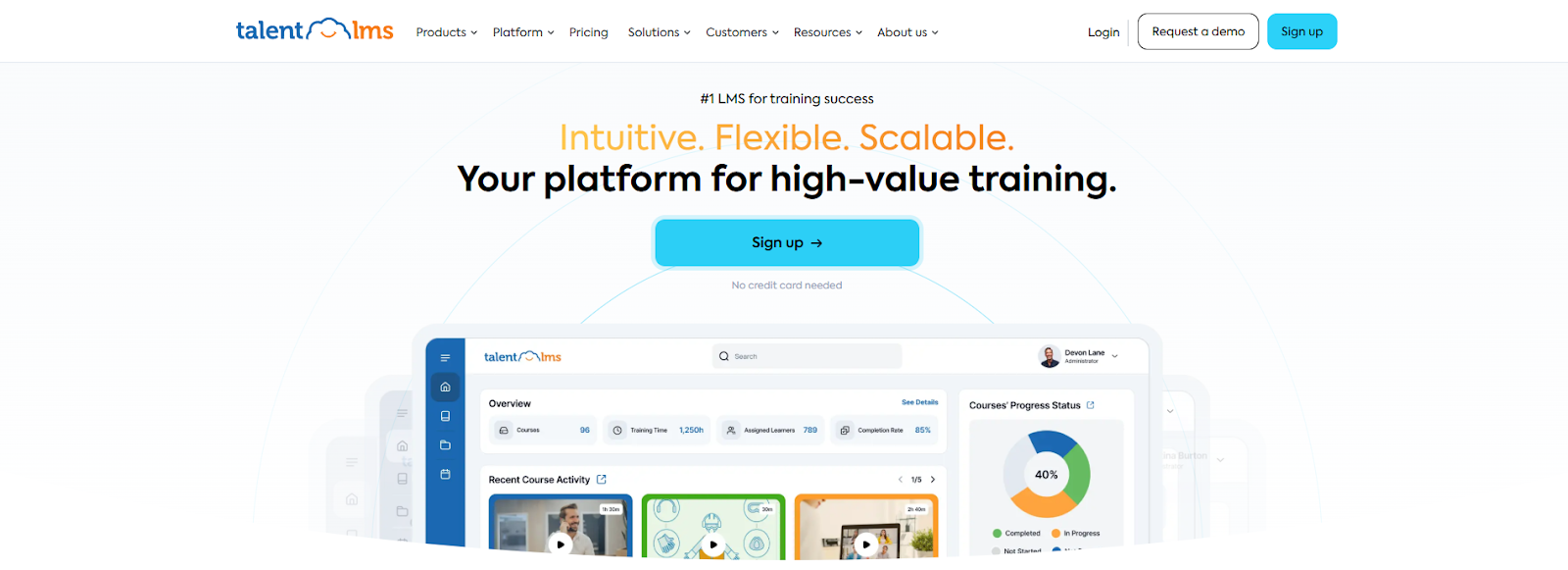 Talent LMS is one of the top ten LMS for the construction industry