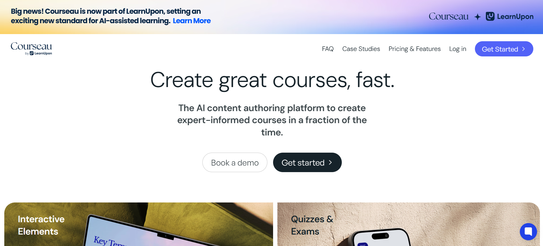 Courseau is a popular AI-powered platform designed to help teams and organizations