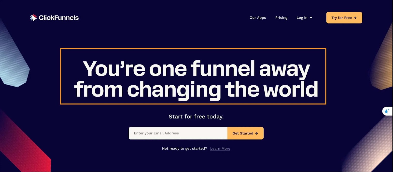 You're one funnel away from changing the world