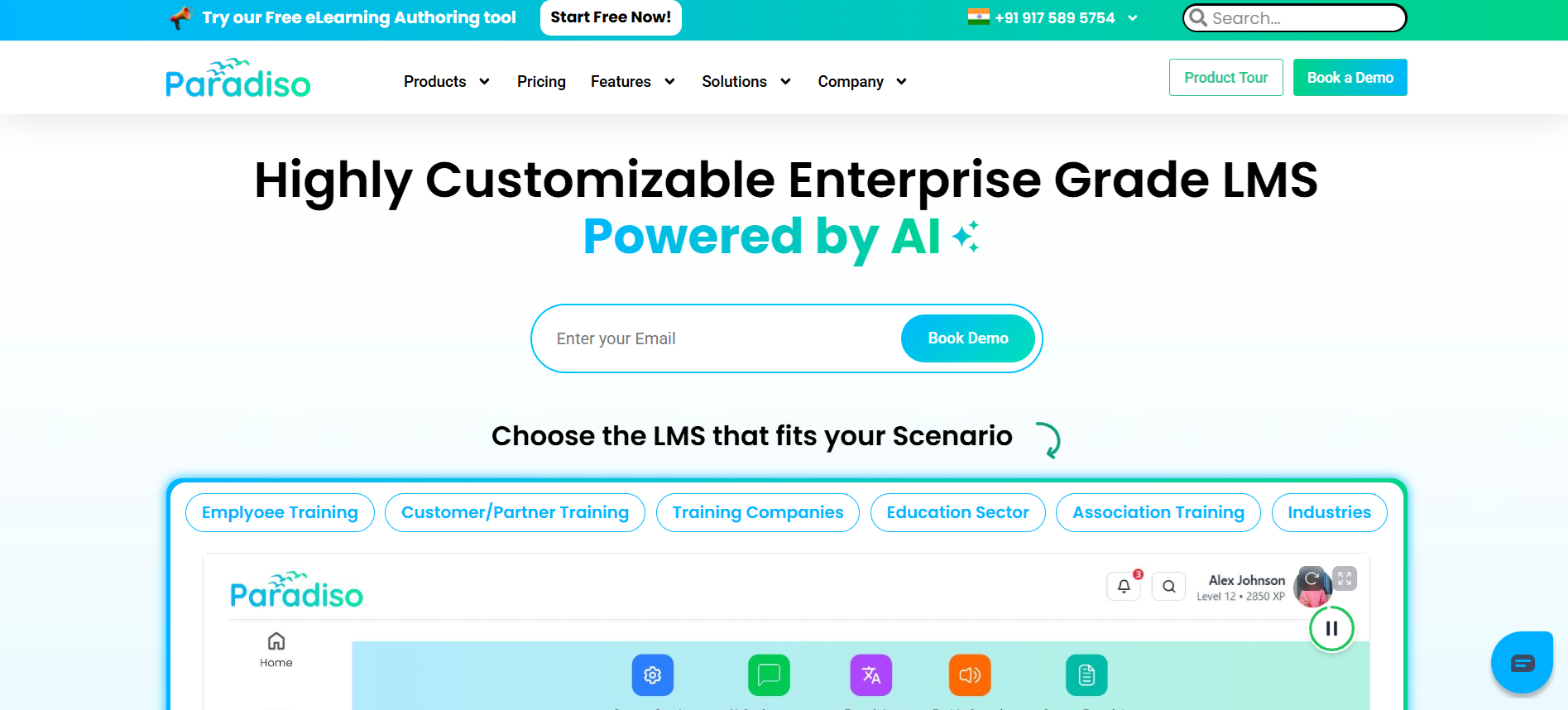 Paradiso LMS is a flexible platform that meets retail training