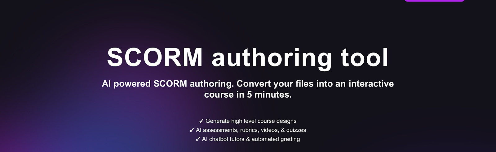 Coursebox scorm authoring tool