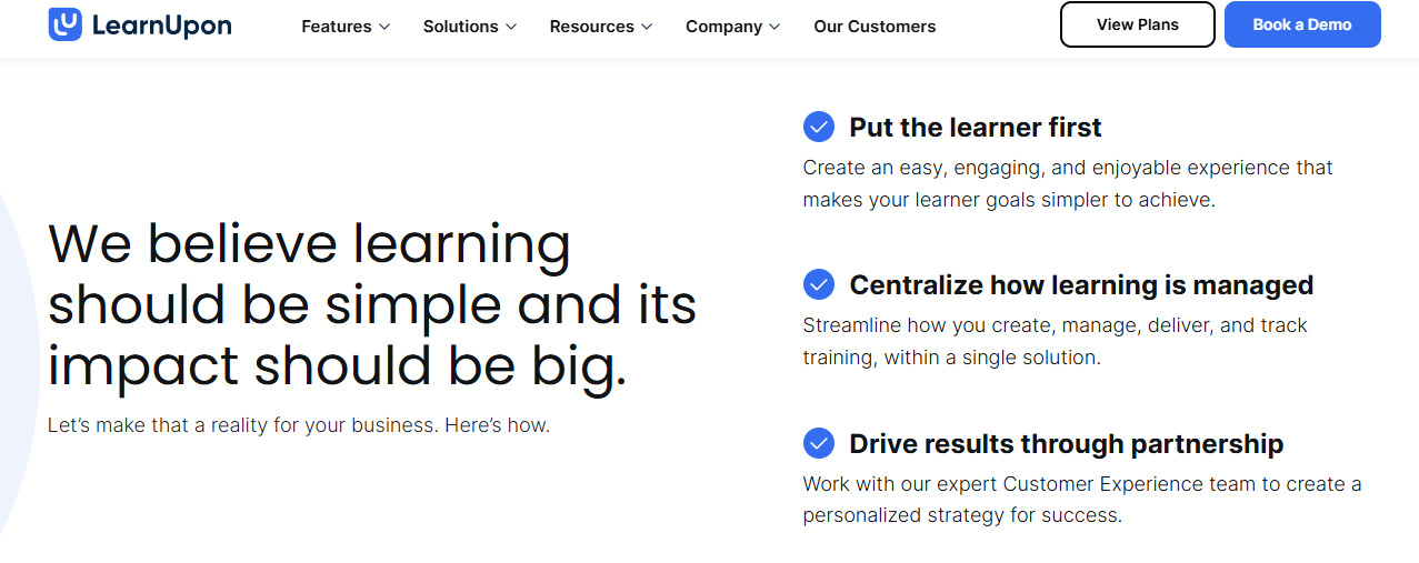 We believe learning should be simple and its impact should be big