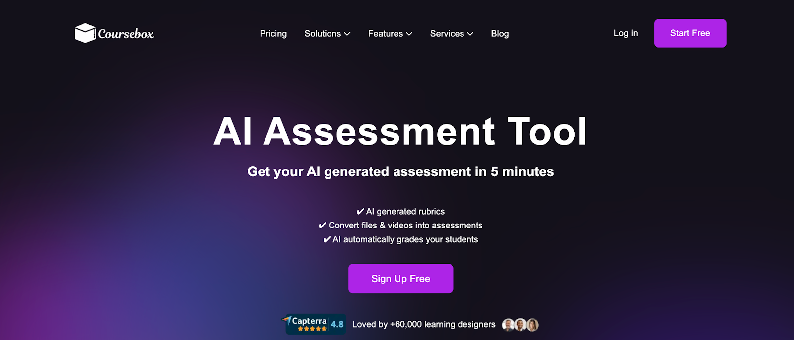 Coursebox AI Assessment Tool