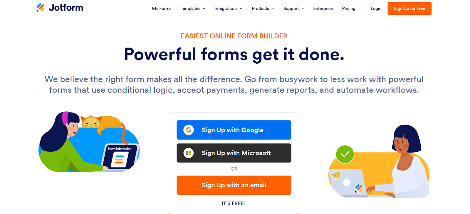 Jotform (Best for Customizable Forms and Data Collection)
