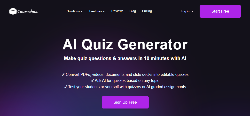 AI Quiz Generator