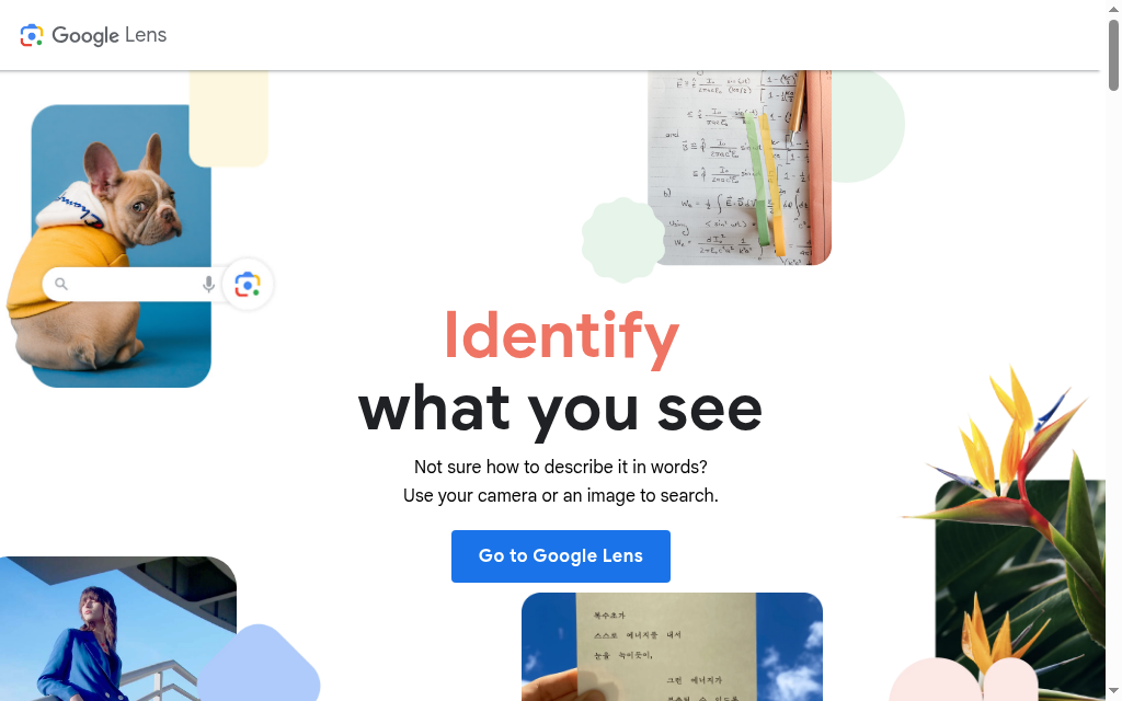 Socratic by Google homepage