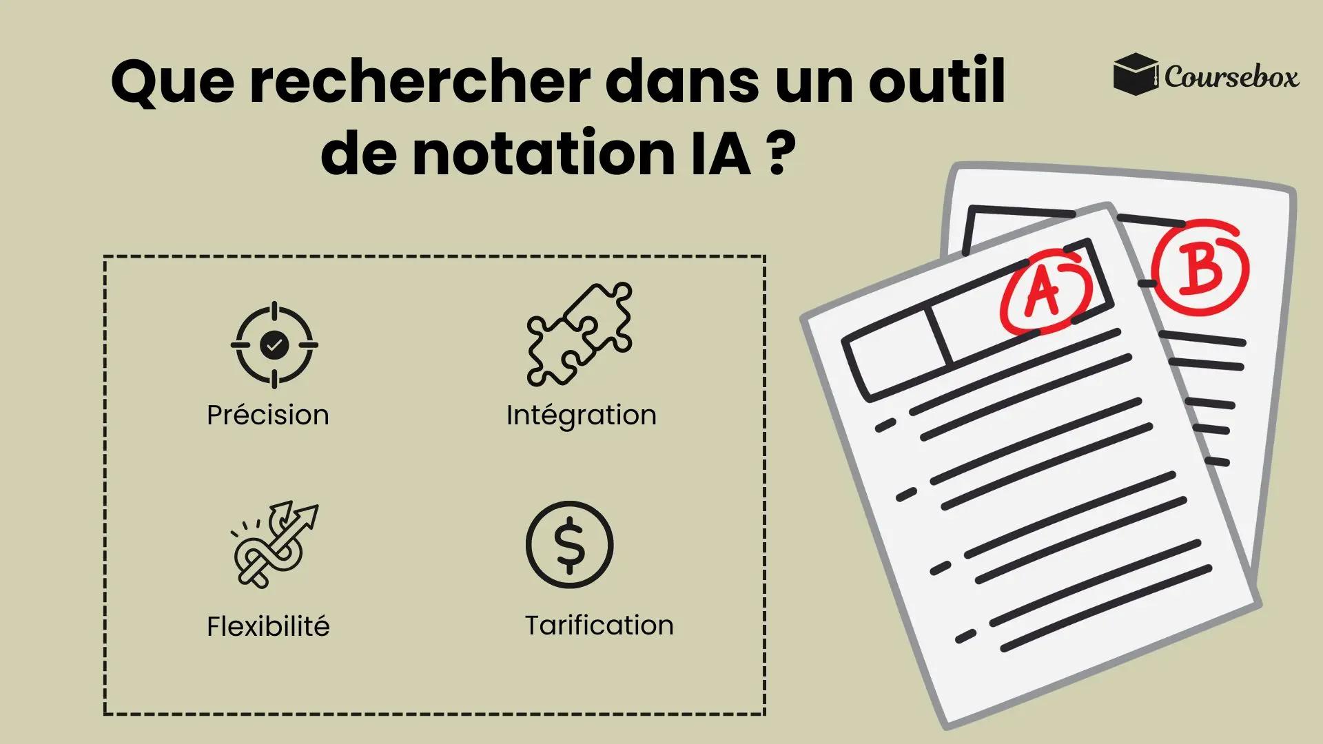 Que rechercher dans un outil de notation IA ?
