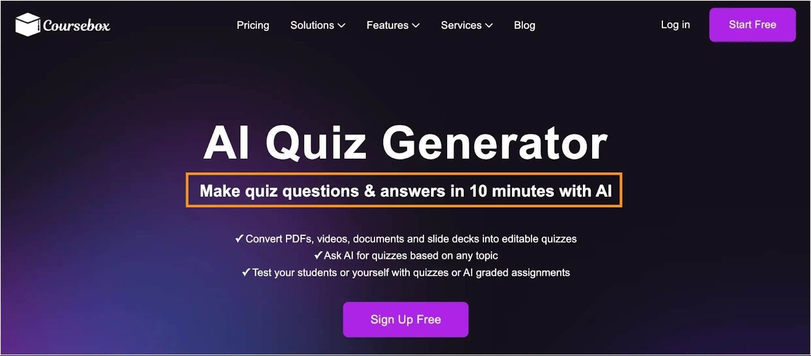 Ai quiz creator
