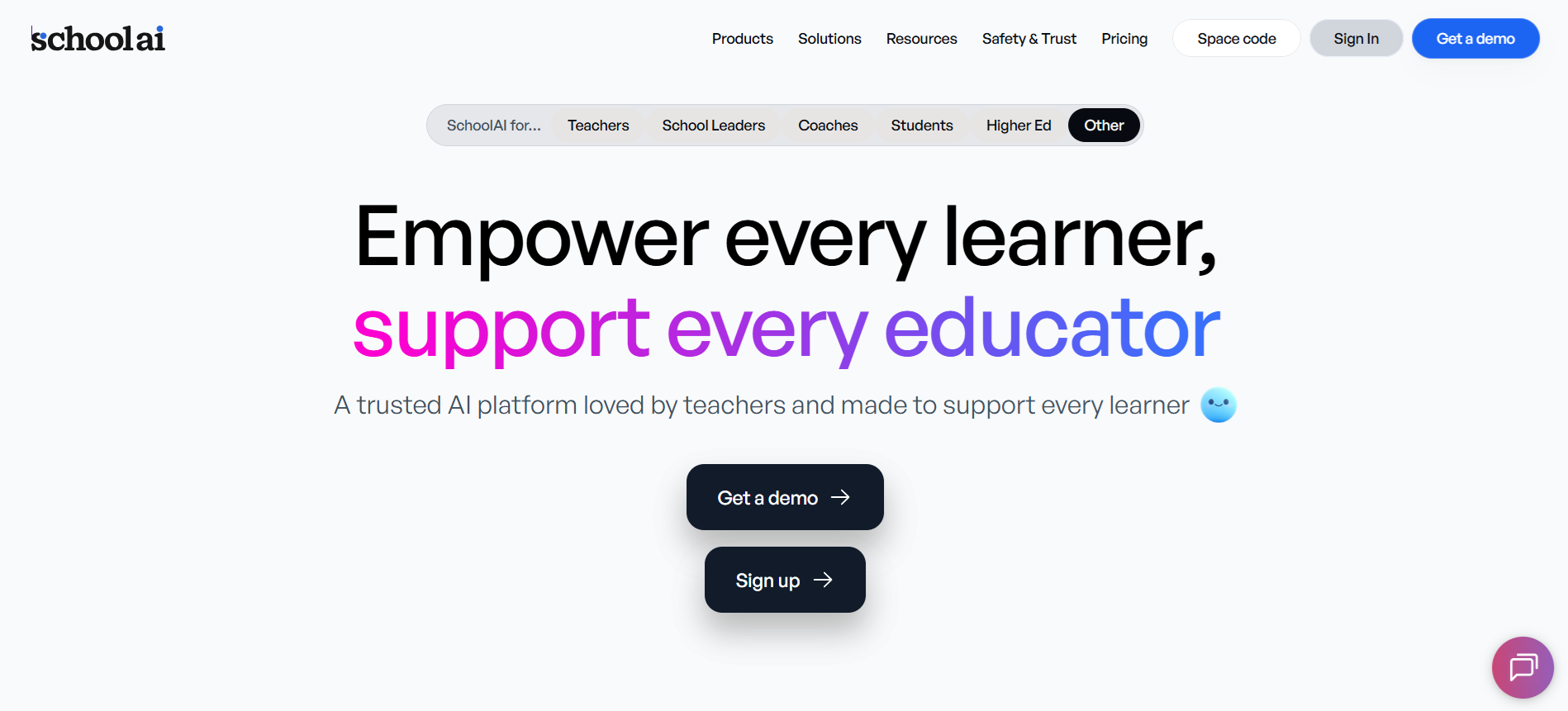 schoolAI support every educators