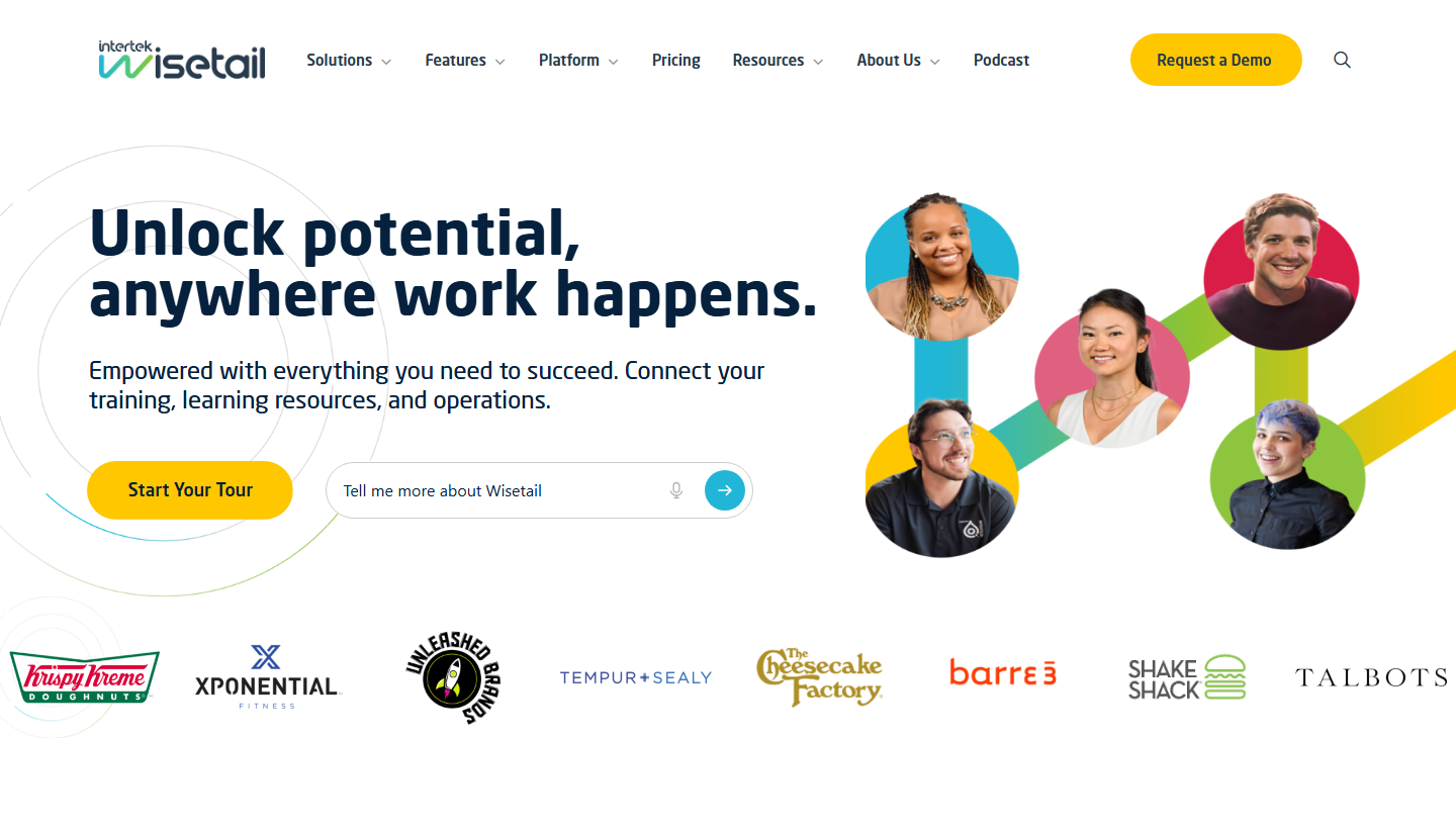 Wisetail hospitality LMS